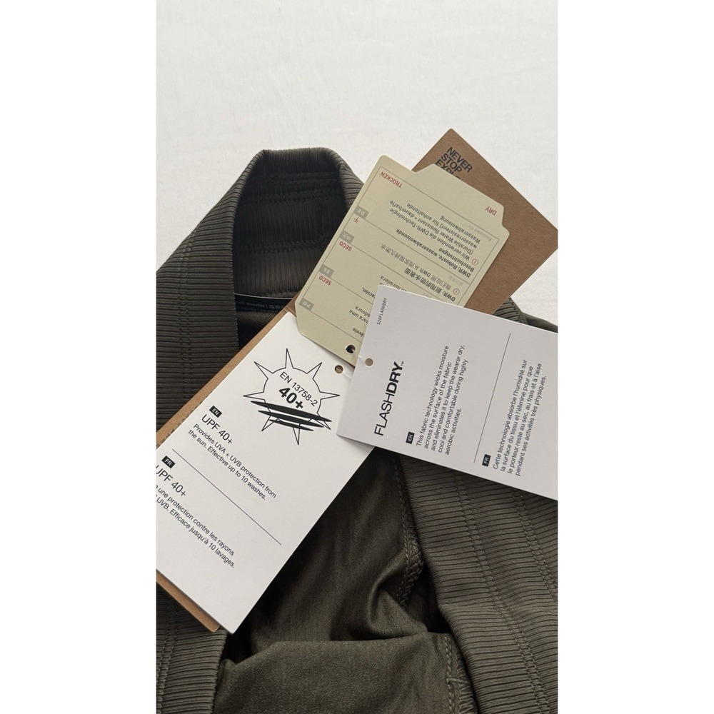 NWT The North Face Women's Aphrodite 2.0 Capri Pants Olive Green Size Large - Picture 8 of 9